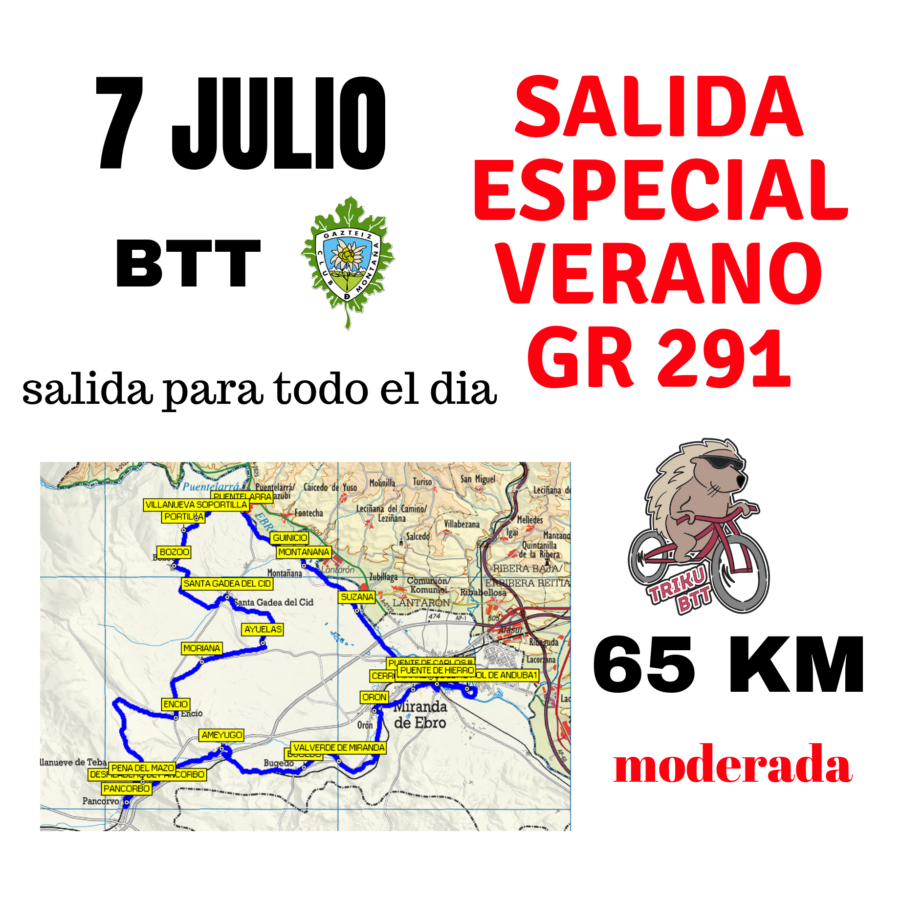 Foto 7 julio - Salida Especial Verano: GR291 -66km(todo el dia) BTT